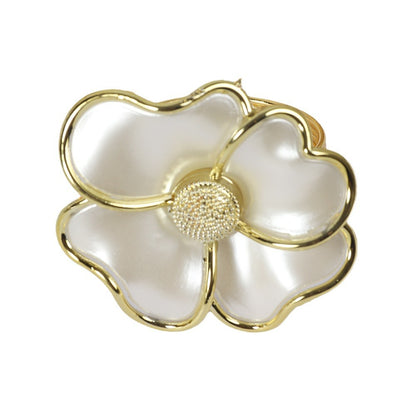 Golden Blossom Napkin Ring | 6 Piece Set
